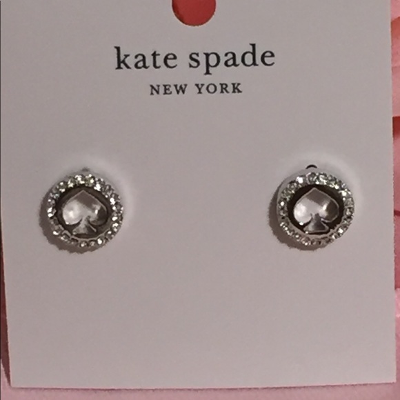 Kate Spade spot the Spade pave charm set 🆕 - Picture 4 of 12